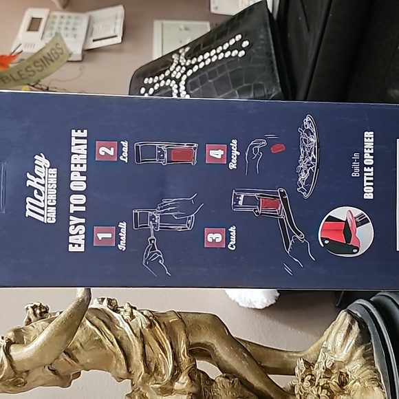 McKay Can Crusher New Recycle Aluminum Cans - Picture 3 of 4